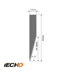 IECHO - E18 Extended - Tungsten steel Blade 1mm